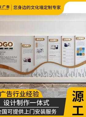 企业文化墙设计图定制作公司员工风采团队荣誉办公室高端装饰墙贴