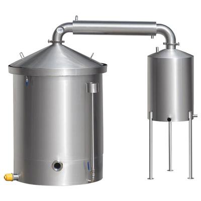 大型商用酒白馏器酿小蒸作坊不锈钢造设备烈酒烧酒蒸PCW馏