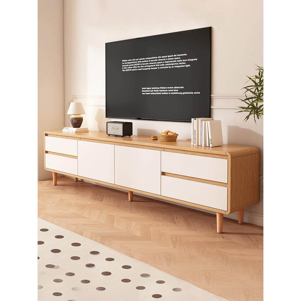 实木电视机柜客厅家用落地收纳储物柜子现代简约茶几电视机柜组合,住宅家具,电视柜,淘宝优惠券,粉丝福利购,淘宝优惠卷