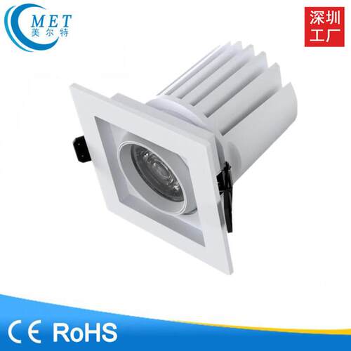厂家直销 新款方形牛眼射灯 方形COB射灯32W50W 商照工程射灯