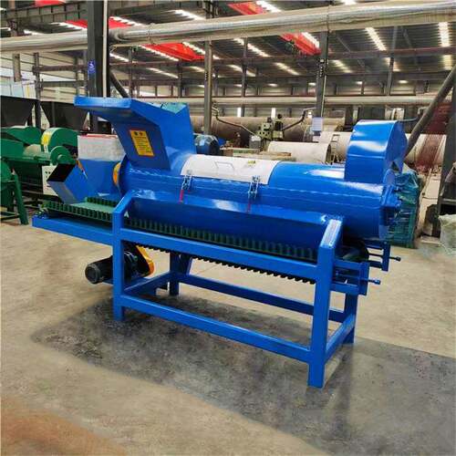 临期食品粉碎机 过期辣条面包巧克力饼干包装袋分离设备