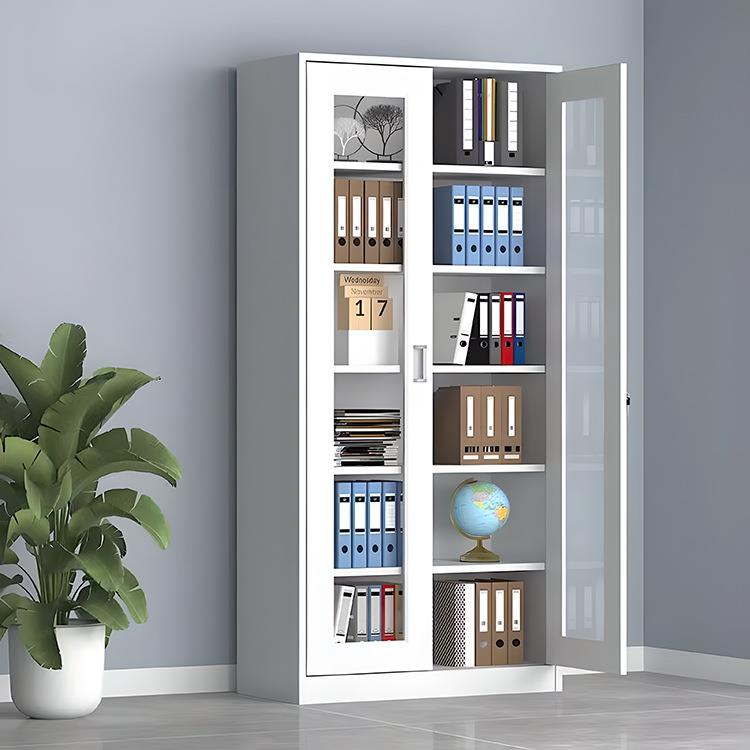 钢制文件柜抽屉档务案资料办公纳柜计凭证财收加厚储物JPV书柜会