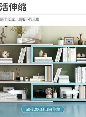 书桌收纳生置物架桌面多层小架子桌上简易zsj58465书家用书柜架学