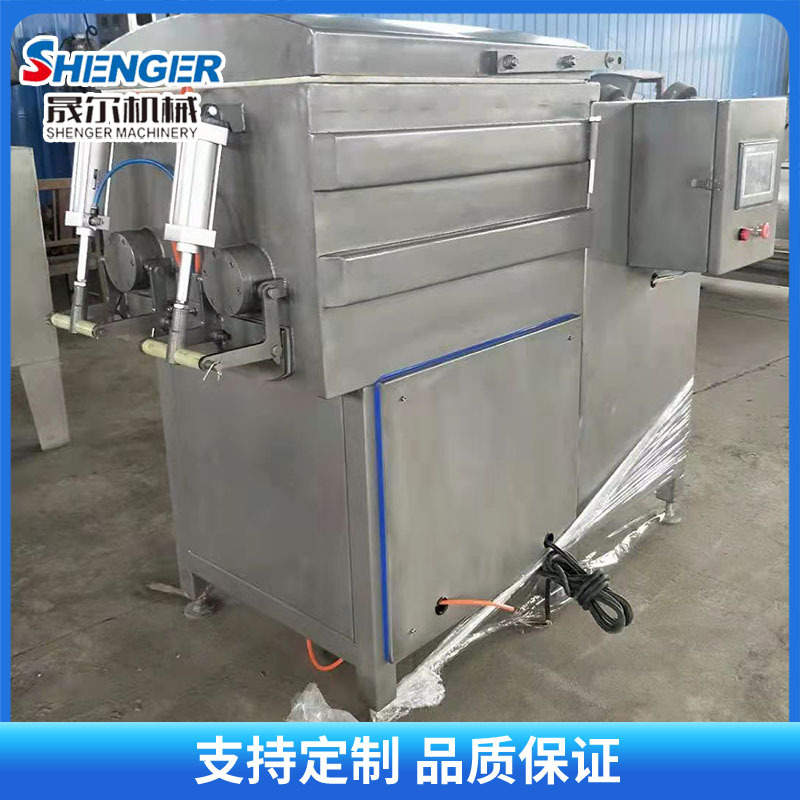 750肉制品真空搅拌机包子馄饨馅料拌馅机双绞龙蔬菜丸子搅拌设备
