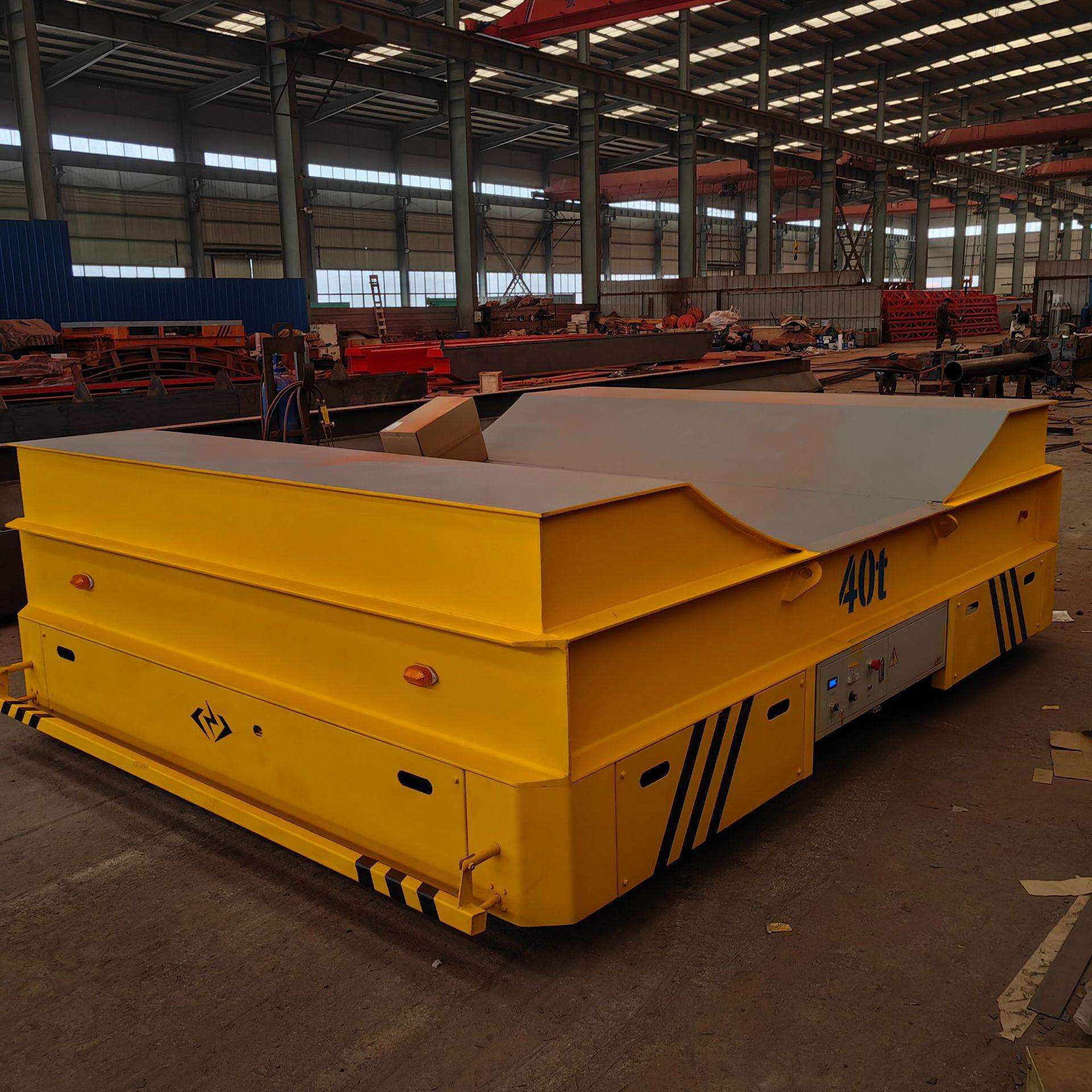 地平车15吨KPW无轨蓄电池电动平车 20吨无轨万向平板车电动地平车