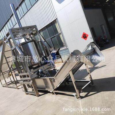 全自动脱水机生产厂家海带香菇脱水机价格自动上料脱水出料