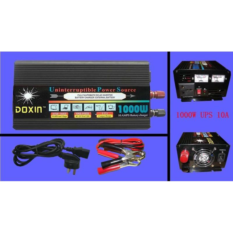 DOXIN(东兴) 1000W带充电UPS12V/24V转220V电源转换器