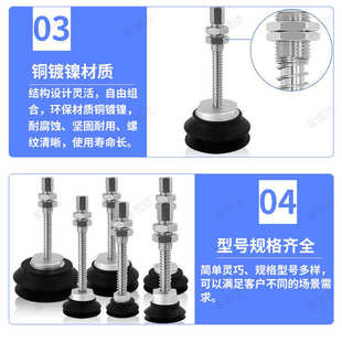 100 工业机械手强力重载ZPT B01 125HB A18真空吸盘