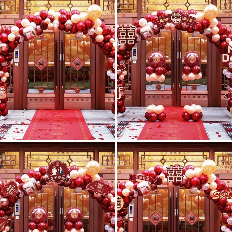 结婚气球拱门支架装饰婚礼外场景室布置开生日婚房婚佐致（收庆用图片