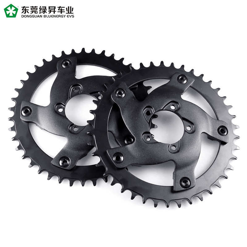 八方中置电机1000w专用牙盘 44T 适用BBSHD改装配件