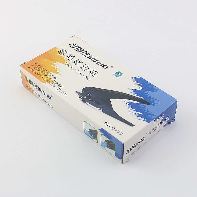 no可得式多功能圆角金属修边名片优机打孔圆角打孔手握9777机机.