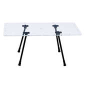 多功能便携力桌子户外野外发光桌亚克用露营物折休闲叠置旅行透明