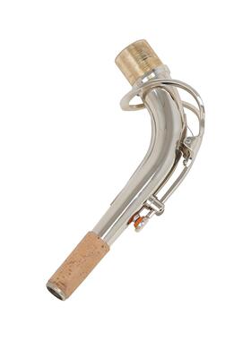 降E调中音萨克斯弯脖黄铜颈脖弯管银色脖管saxophone木管乐器配件