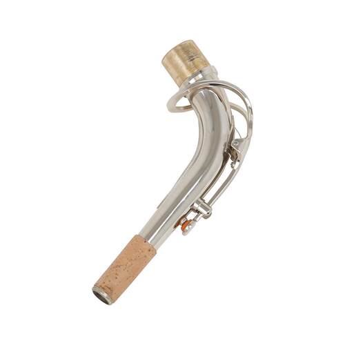 降E调中音萨克斯弯脖黄铜颈脖弯管银色脖管saxophone木管乐器配件
