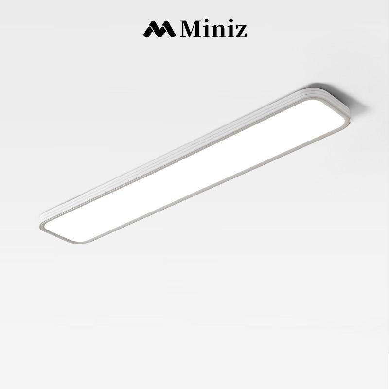 阳台玄关过道走廊衣帽间餐厅卧室吸顶灯简约现代中山长条led灯具