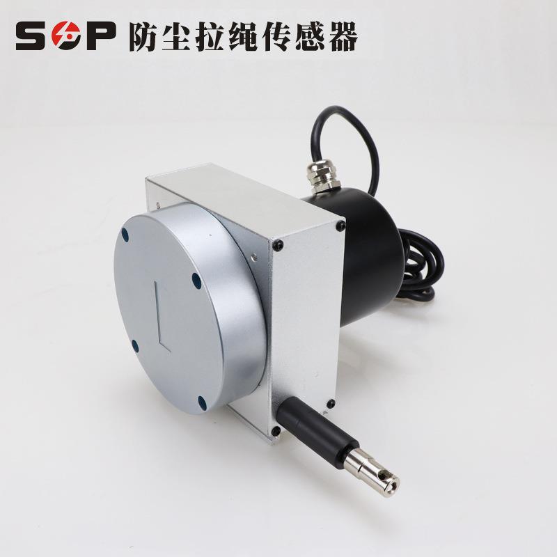 防尘编码器SOP拉绳编码器WPS-S-P-4000增量式1000P拉绳尺电位器