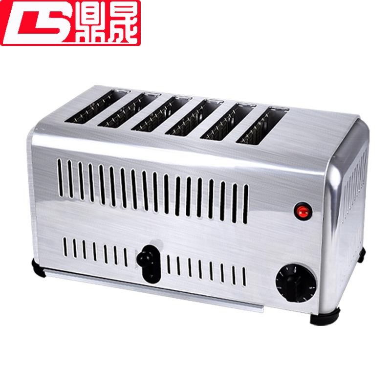 鼎晟四片六片方包机吐司机烘培机全自动酒店早餐烤面包机DS-4N