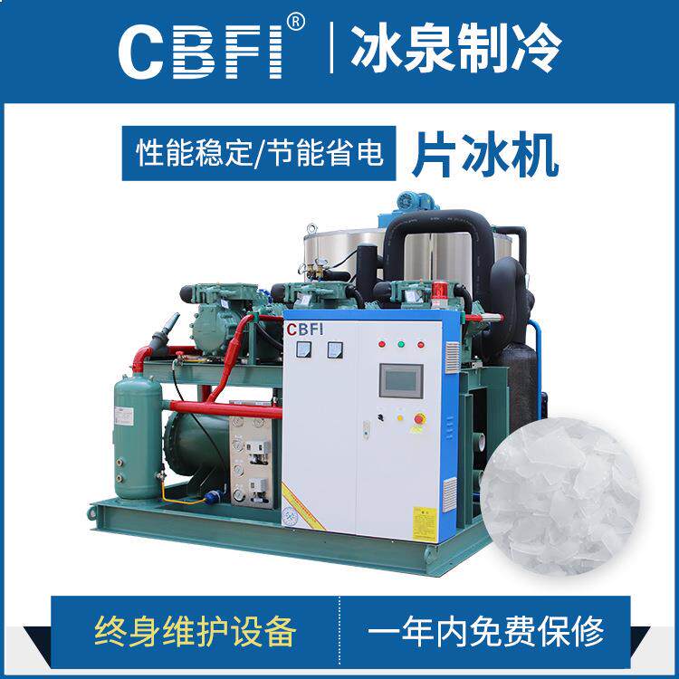 大型制冰机20吨片冰机海鲜保鲜降温工业降温工业用片冰机