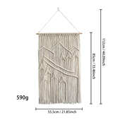 饰挂件壁画编织挂毯 壁毯墙面装 家居波西米亚房间手工新款 新款