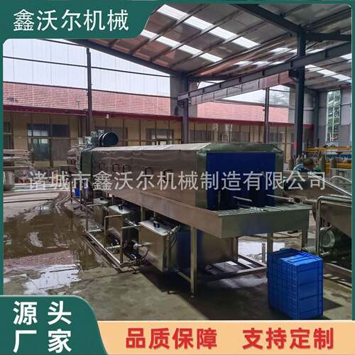 全自动洗筐机生鲜水果蔬菜塑料周转筐清洗机鸡蛋蓝清洗设备
