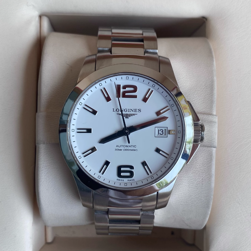 [9.8新]浪琴运动康卡斯全自动机械手表L3.676.4.16.6