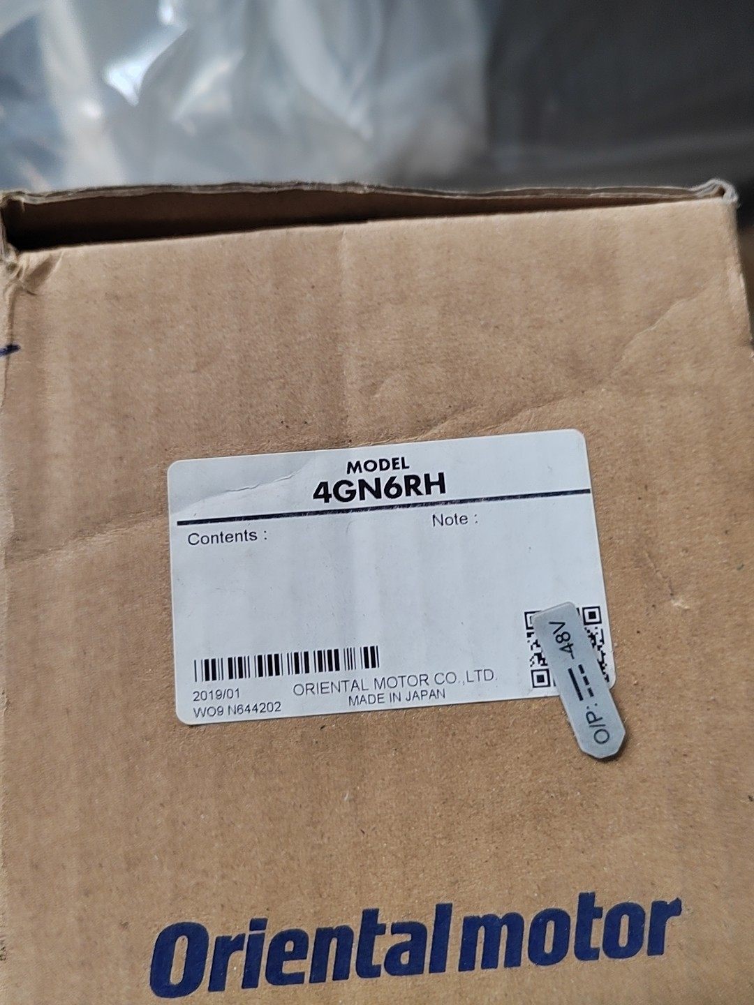 日本东方电机4GN6RH，全新