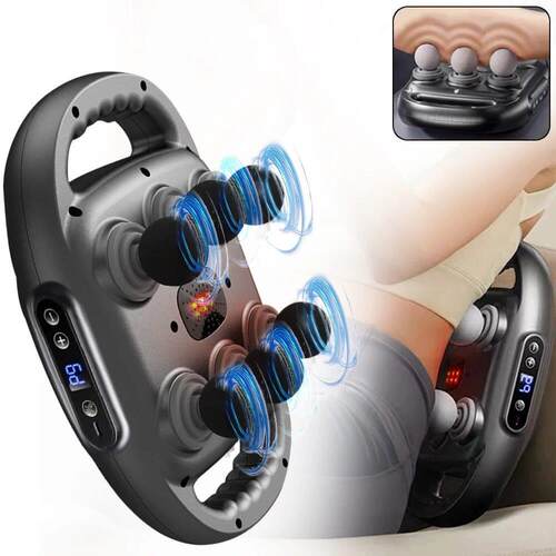 Fascia Gun 6 Heads Massage Gun Muscle Relaxation Electric Ma