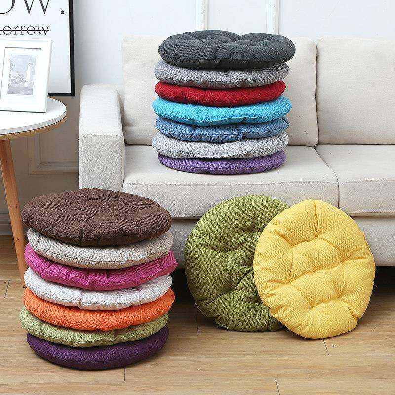 圆形圆紫色椅子坐垫屁垫地上藤椅座椅垫子餐桌办公室久坐女性座垫,居家布艺,椅垫,淘宝优惠券,粉丝福利购,淘宝优惠卷