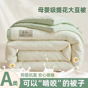 A类大豆纤维被子冬被加厚保暖单人学生春秋被芯棉被冬季 被褥a