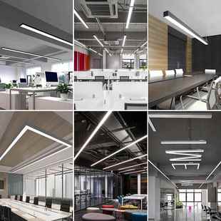 E办D线条套件型材铝槽套件公照明灯工ZG 程工厂非标硬灯L条 5035