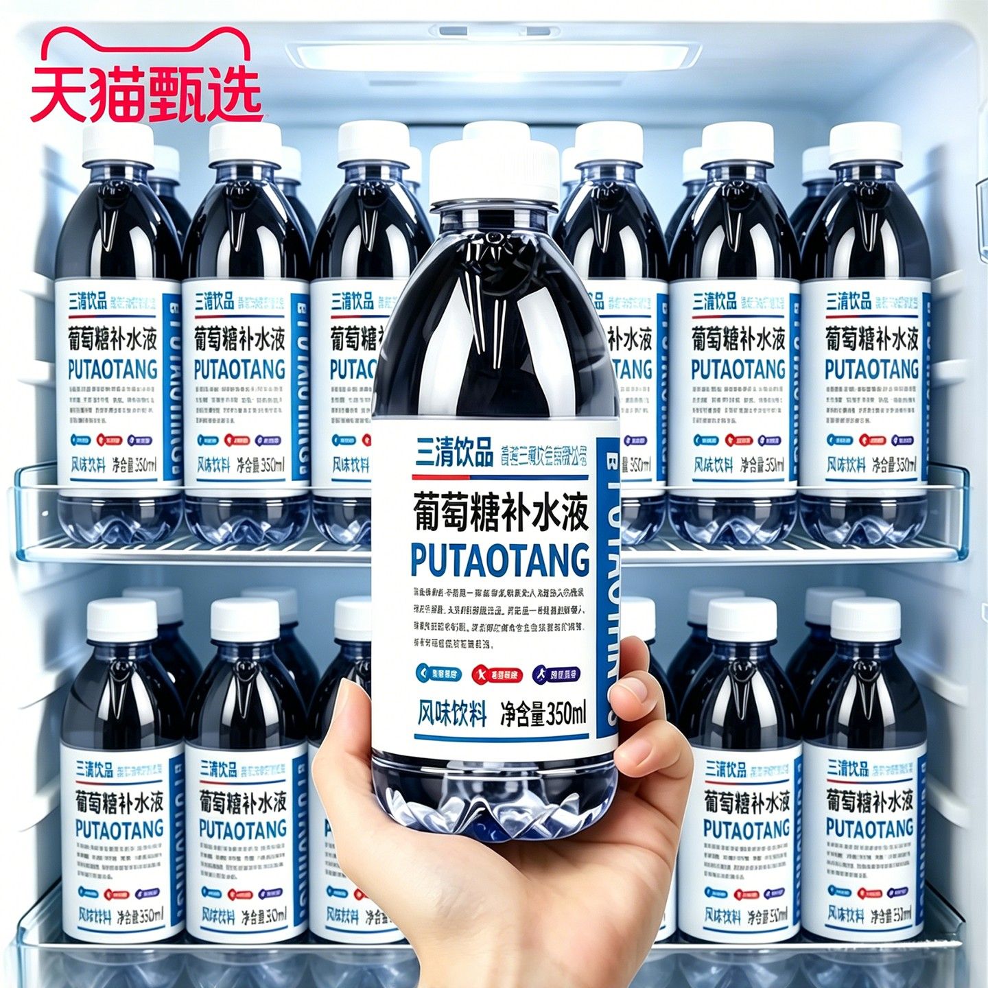 葡萄糖保湿液电解质风味饮料维他命水健身补充能量饮品夏季解渴