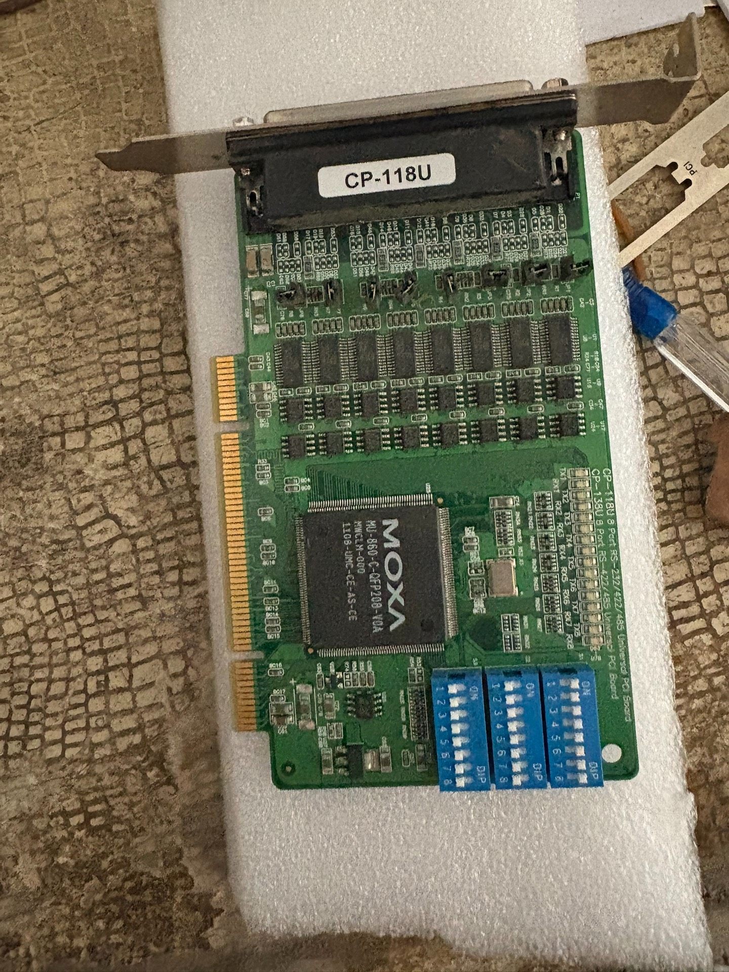 摩莎 MOXA CP-118U PCI插槽8口 232 42