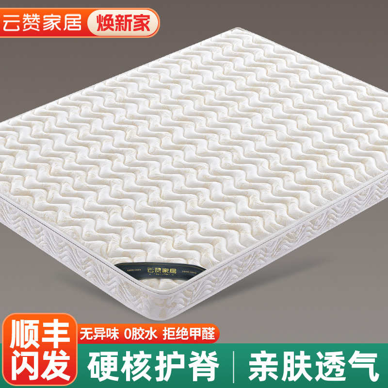 天然椰棕榈床垫硬垫子纯家用卧室儿童护脊榻榻米乳胶10cm厚定制做
