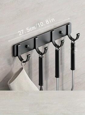 铁艺壁挂式挂杆 4个 挂钩现代壁挂杆储物挂钩厨具储物跨境热销