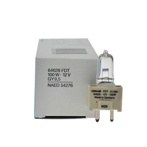 欧司朗OSRAM 64628 12V100W低电压卤素灯显微镜照明灯泡