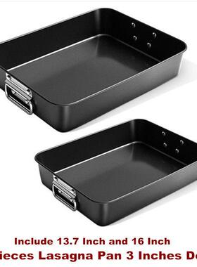 Lasagna Pan Baking Dish for Roasting Rectangle Cake Sets