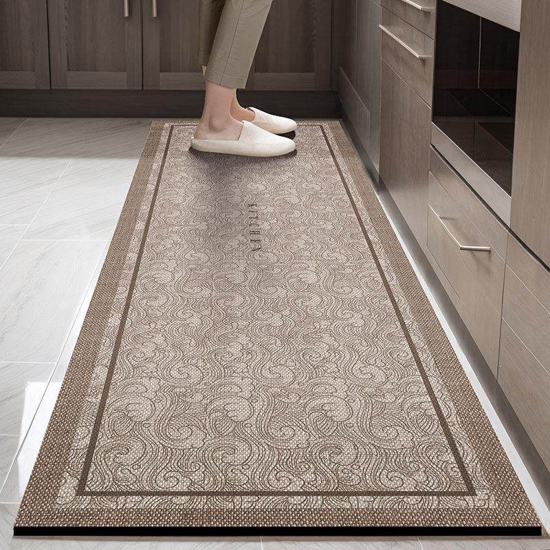 厨房地垫防滑防油可擦免洗地毯防水专用脚垫免清洗硅藻泥2025新款,居家布艺,家用脚垫,淘宝优惠券,粉丝福利购,淘宝优惠卷