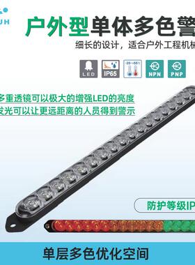 超高亮开道警示灯车载LED黄光爆闪灯工程长条顶灯24V防水WL30-302