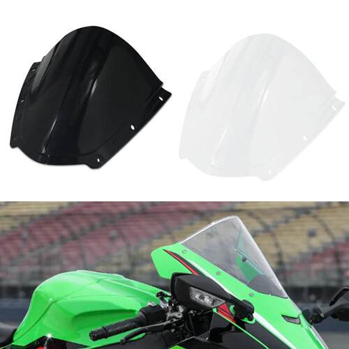 适用川崎大牛 ZX10R 2021-2024年摩托车前挡风玻璃车头挡风导流罩