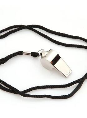 Stainless Steel Whistles Referee Sport Rugby Metal Whistle W