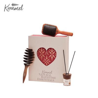 KRRAMEL梳子生日礼物气垫按摩梳礼盒送闺蜜女生朋友护发实用套装