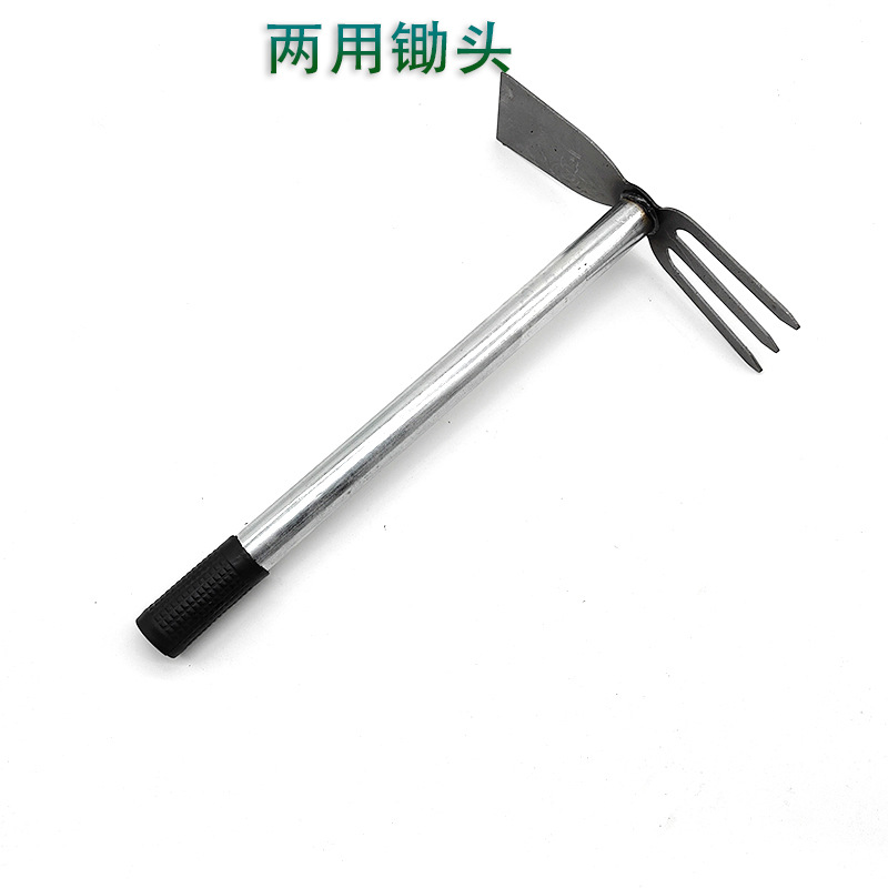 锰钢小锄头除草耙子种菜种花松土神器挖土家用农用多功能工具大全