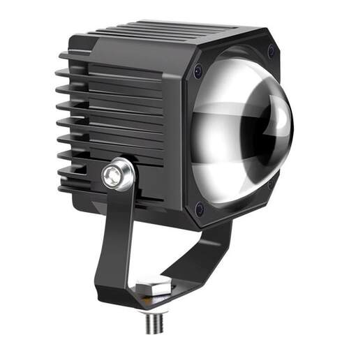 射灯汽车远光炮12v24v超强激光大灯雾灯货车中网越野车远光辅助灯