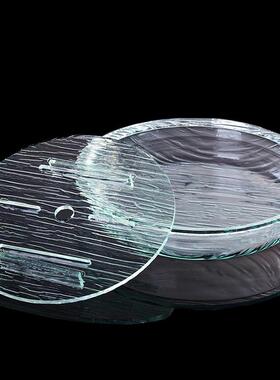 身盘冰F76M99M7盘克力刺身亚刺盘鲜拼盘大号水果盘商用三文鱼圆形