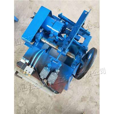 全自动圆棒螺纹机 拖把杆扫把干开牙机 小型电动式木材套丝机