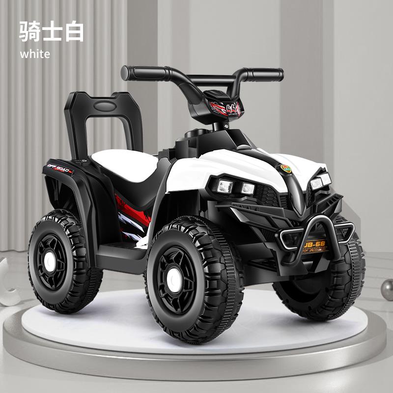 高档儿童可电动四轮摩托车男小沙孩越野玩具汽车坐人1-4滩女电瓶