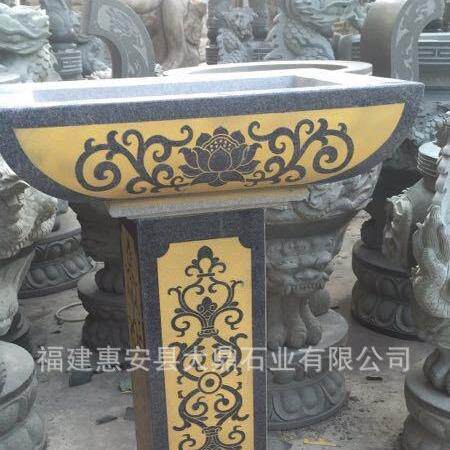 石雕烛台香炉金炉传统寺庙宗祠供用摆件