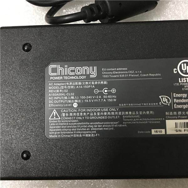 150W超薄原装群光A14-150P1A神舟战神Z7-I7电源配接器19.5V 7.7A
