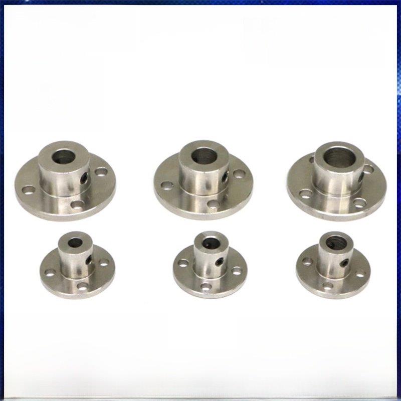 高品质不锈钢法兰联轴器 高精度法兰盘 4mm 5mm 6mm 7mm 8mm 10mm