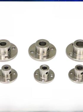 高品质不锈钢法兰联轴器 高精度法兰盘 4mm 5mm 6mm 7mm 8mm 10mm